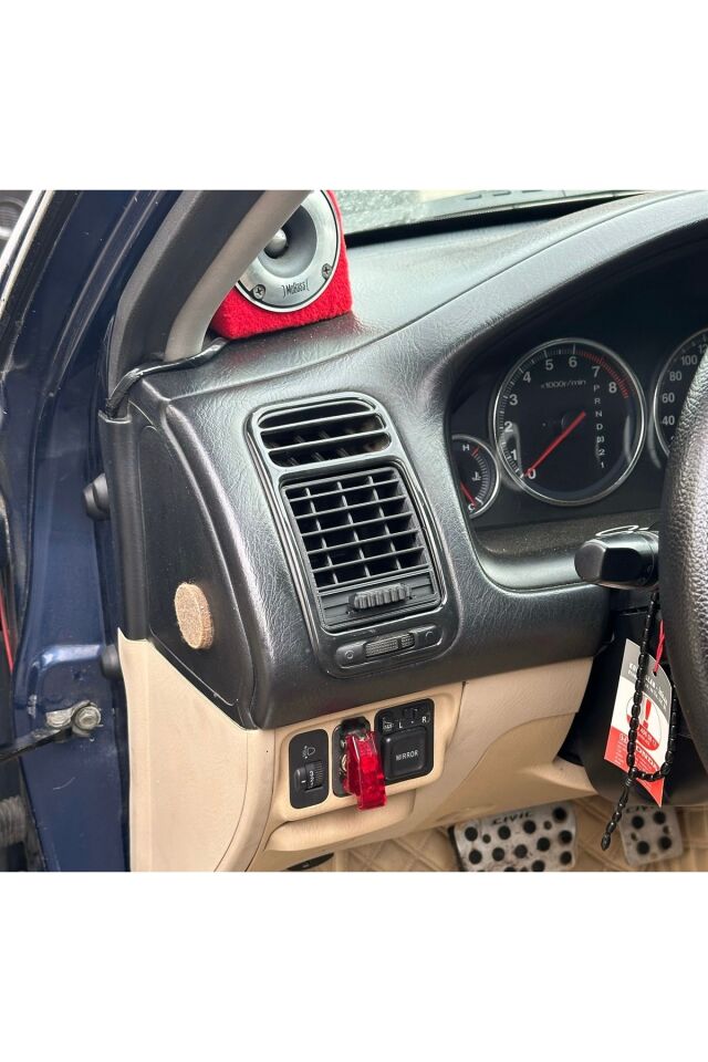 Honda Civic vtec  (2001-2006) Sağ Sol Difüzör Slim Bardak Tutucu (2Adet)