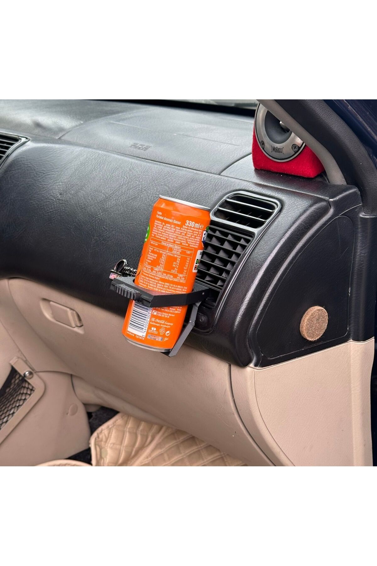 Honda Civic vtec  (2001-2006) Sağ Sol Difüzör Slim Bardak Tutucu (2Adet)