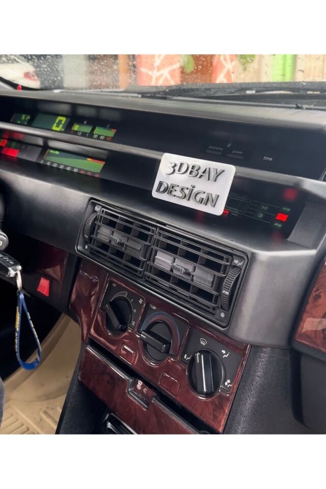 FİAT TEMPRA -TİPO Orta Sağ Sol Difüzör Slim Bardak Tutucu (2Adet)