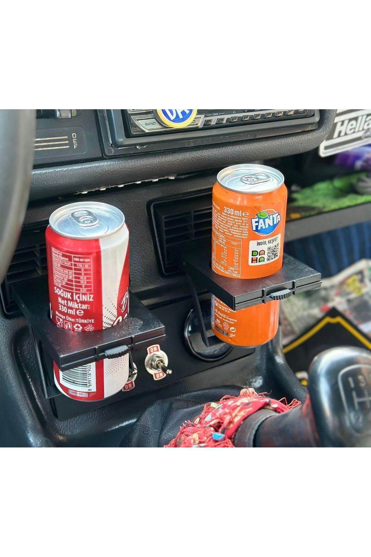 Tofaş Kalorifer Menfez İçi Slim Bardaklık (2 Adet)