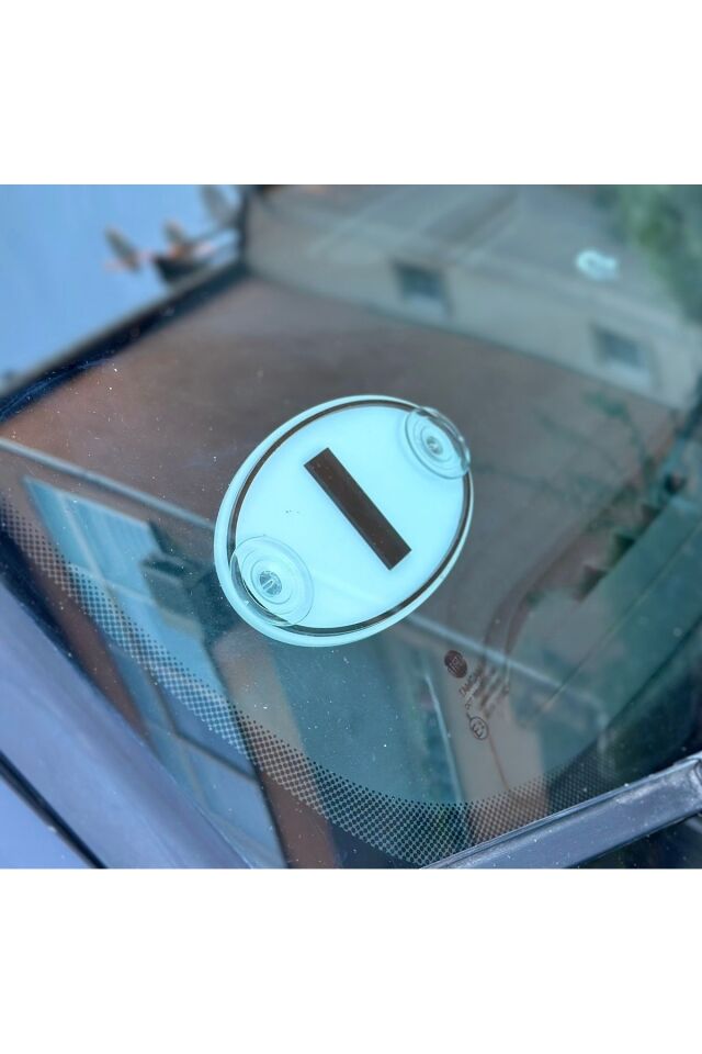 Etiketçilere Özel  Oval Italya (ı) Cam Süsü Pleksi Vantuzlu Arma