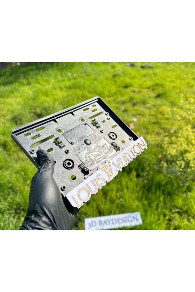 LOUIS VUTTION MOTORSİKLET PLAKAKALIK