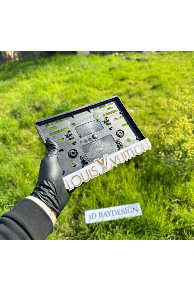 LOUIS VUTTION MOTORSİKLET PLAKAKALIK