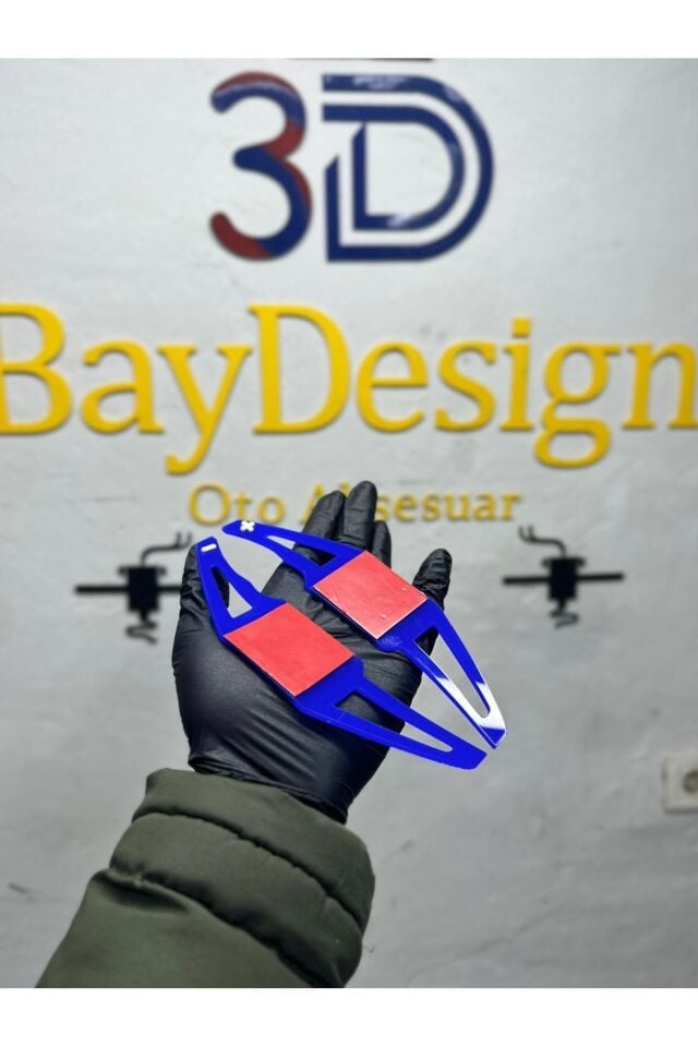 Universal F1 Kulakçık Pedal Shift Paddle Shift (MAVİ)