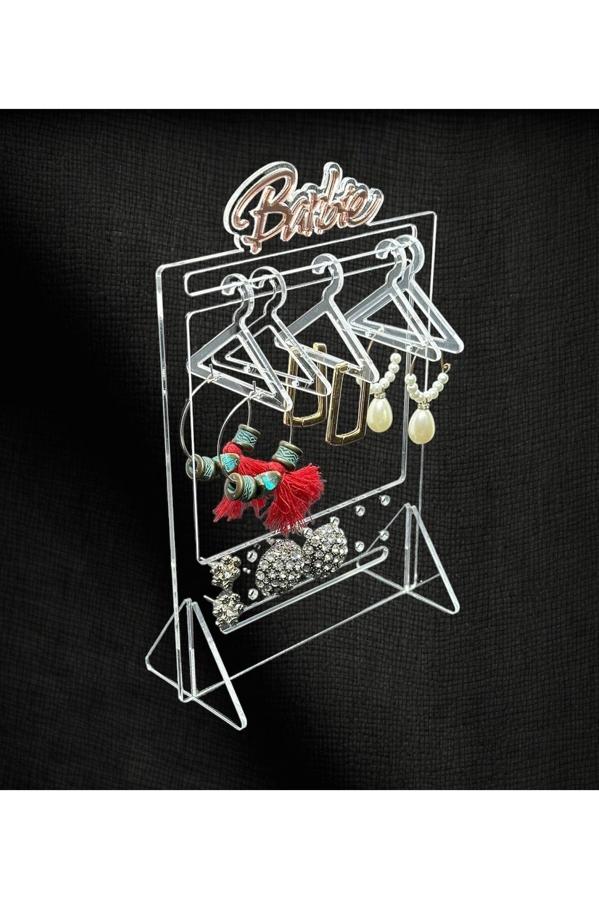 Küpe Standı (BARBİE) Sefaf Pleksi