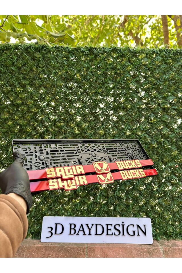 SATIR BUCKS PLEKSİ PLAKALIK 2 ADET BÜYÜK