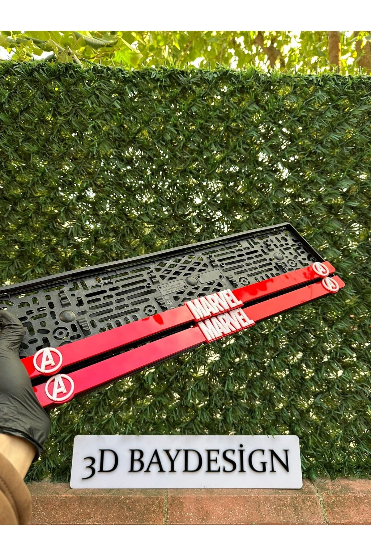 MARVEL PLEKSİ PLAKALIK 2 ADET BÜYÜK