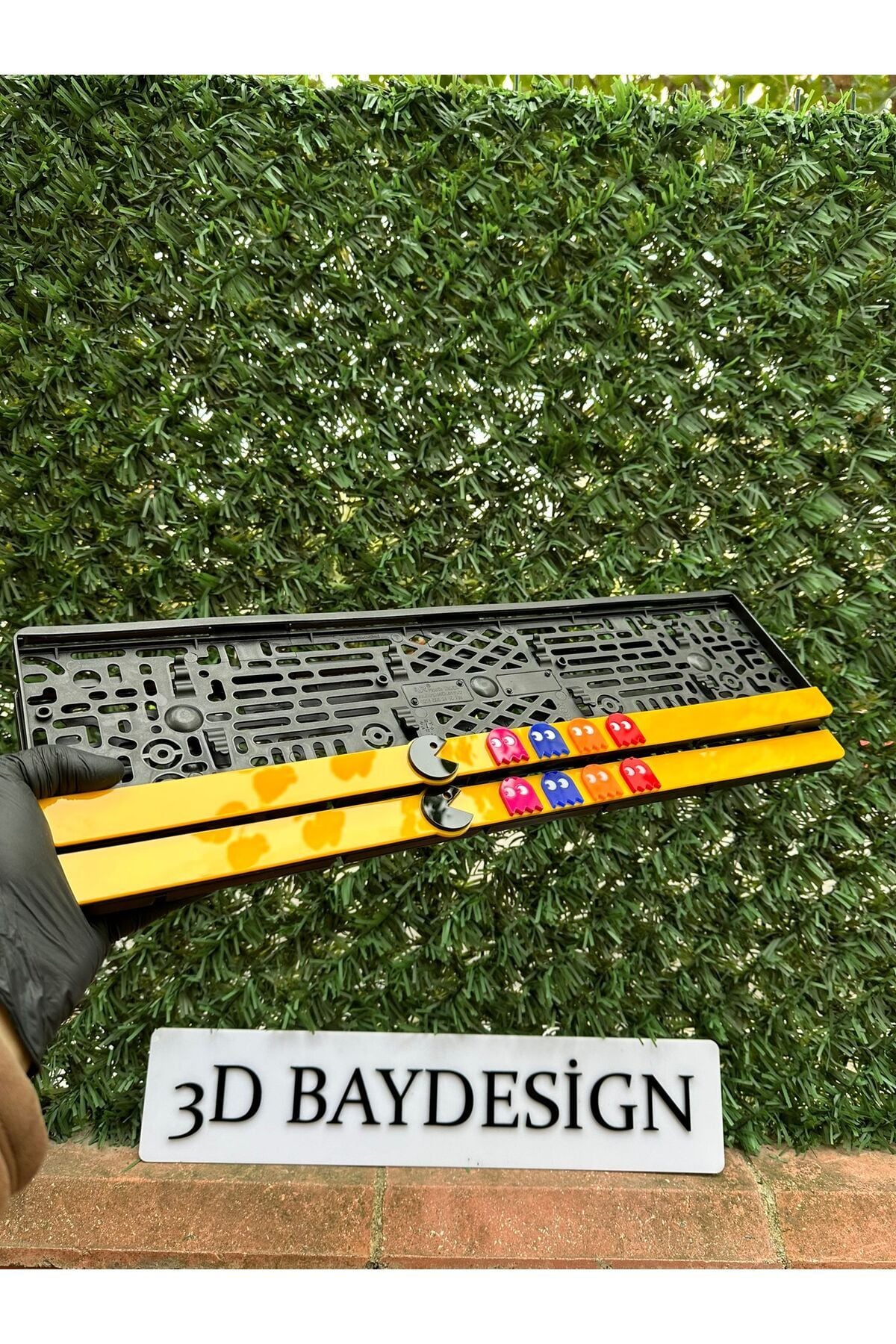 Pac-man Pleksi Plakalık 2 Adet Büyük