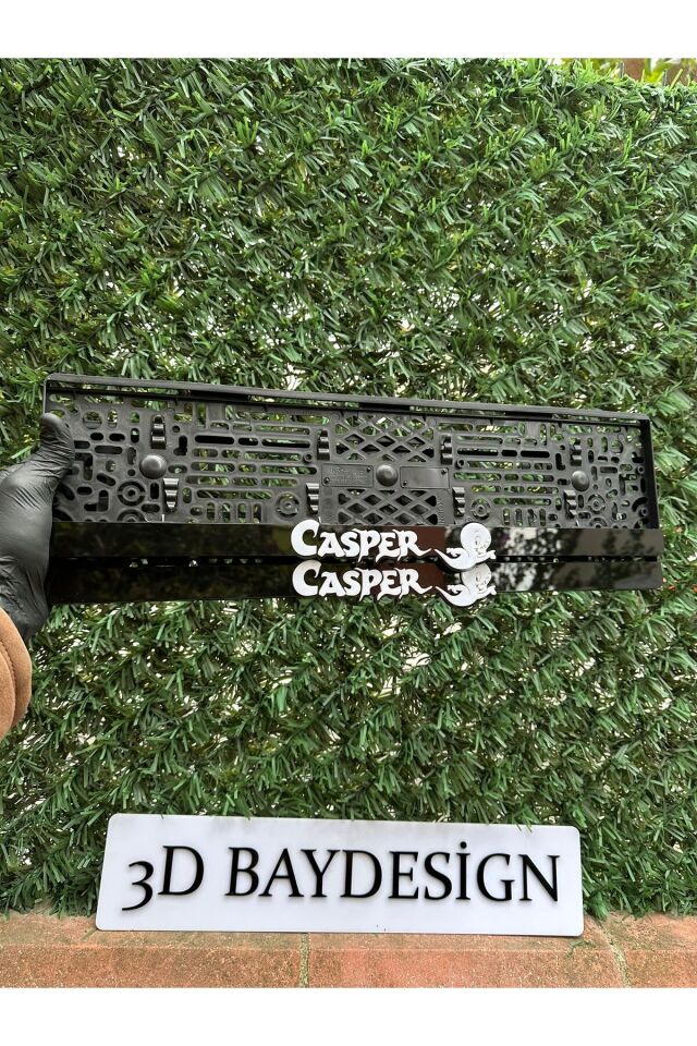CASPER PLEKSİ PLAKALIK 2 ADET BÜYÜK