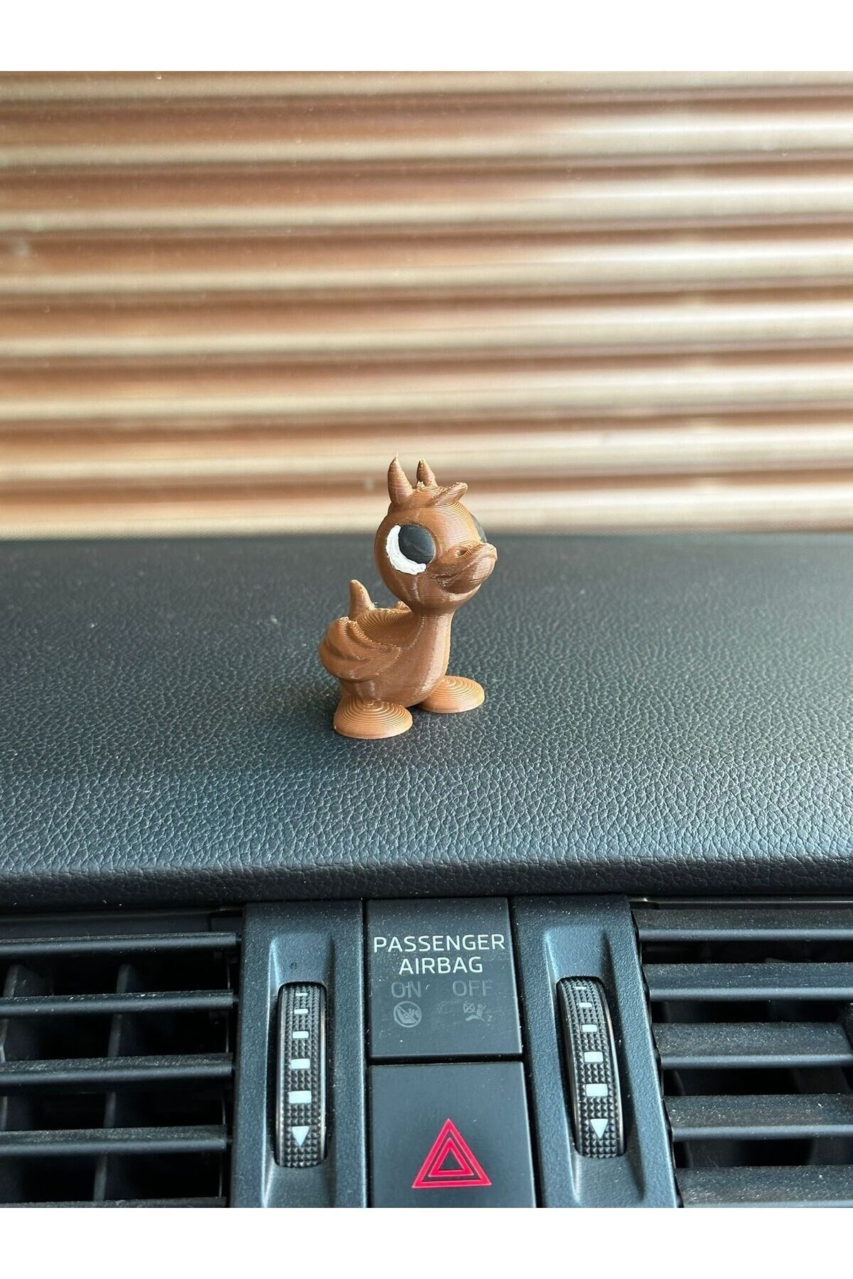 SEVİMLİ ÖRDEK TORPİDO AKSESUARI (KAHVERENGİ )