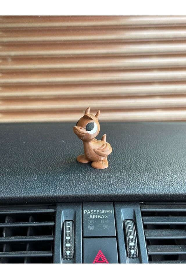 SEVİMLİ ÖRDEK TORPİDO AKSESUARI (KAHVERENGİ )