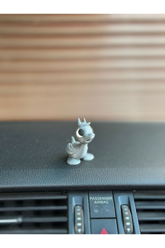 SEVİMLİ ÖRDEK TORPİDO AKSESUARI (GRİ )