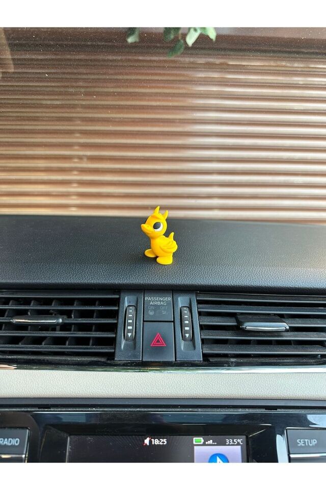 SEVİMLİ ÖRDEK TORPİDO AKSESUARI (SARI)