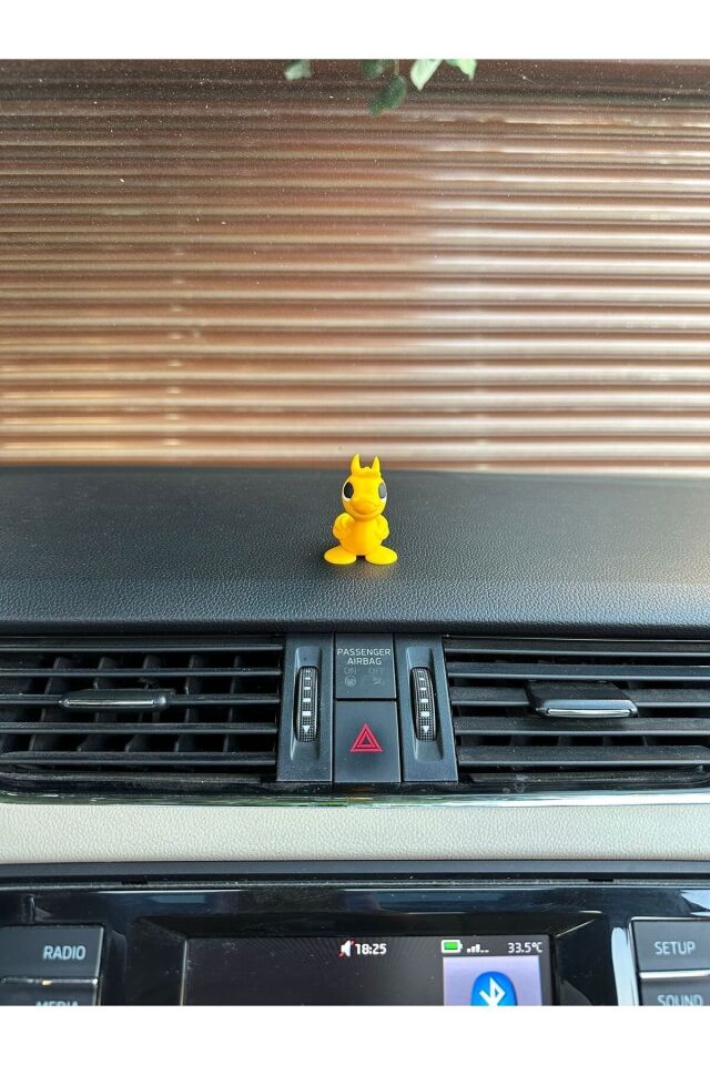 SEVİMLİ ÖRDEK TORPİDO AKSESUARI (SARI)