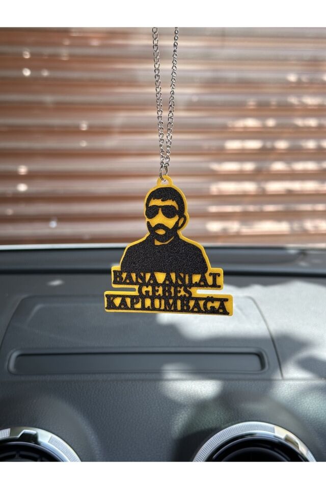 GEBEŞ KAPLUMBAĞ DİKİZ AYNA SÜSÜ (GEBEŞ KAPLUMBAĞA SİYAH SARI)