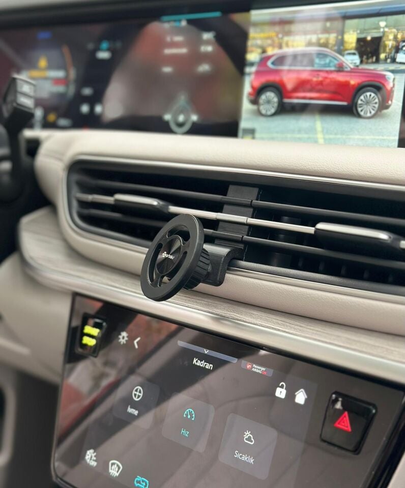 Togg T10X ve T10F Uyumlu Manyetik Telefon Tutucu (2025 sonrası İçin)