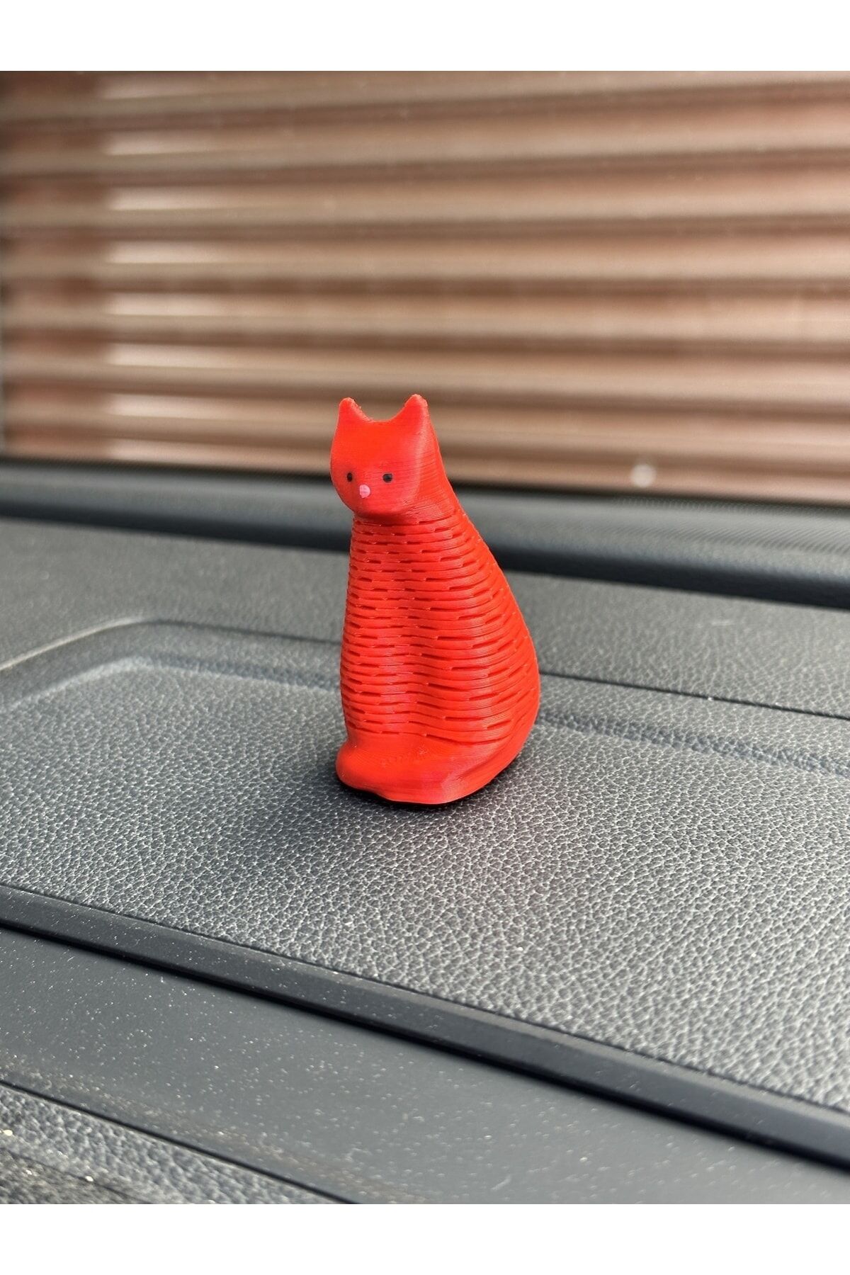 Yeni Trend Sallanan Kedi Torpido Aksesuarı (kırmızı )