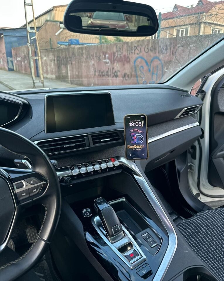 Peugeot 3008 (2016-2023) Magsafe Telefon Tutucu