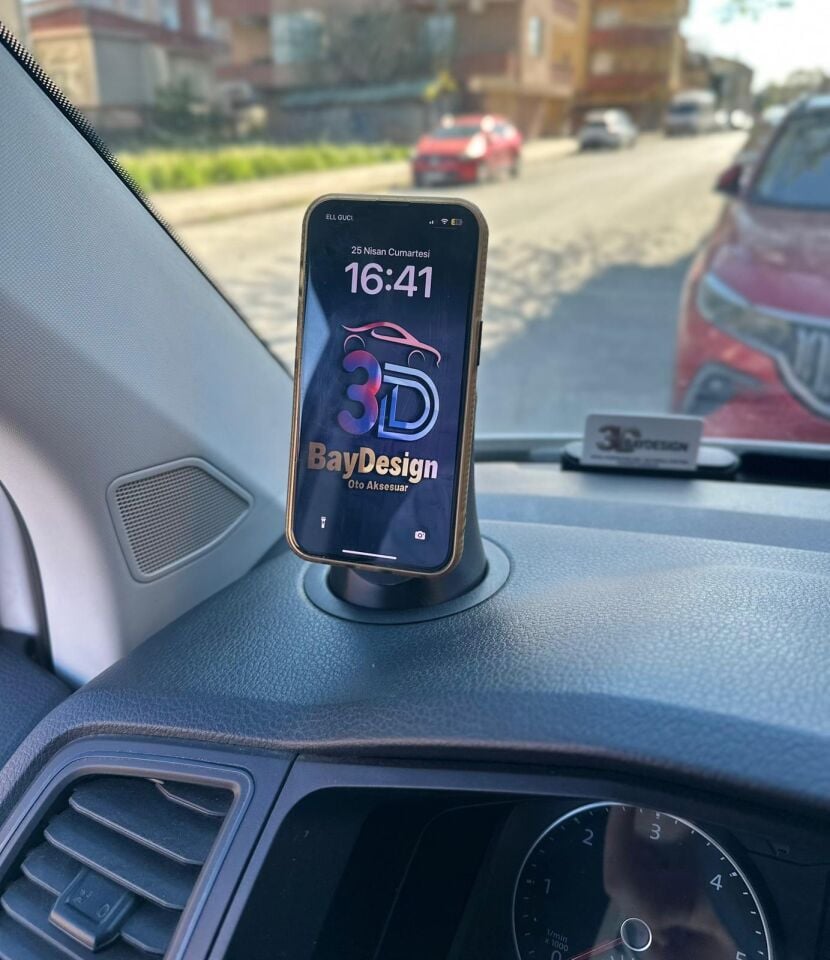 Volkswagen Transporter T6 ve T6.1 (Makkajlı) Kasa İçin MagSafe Telefon Tutucu