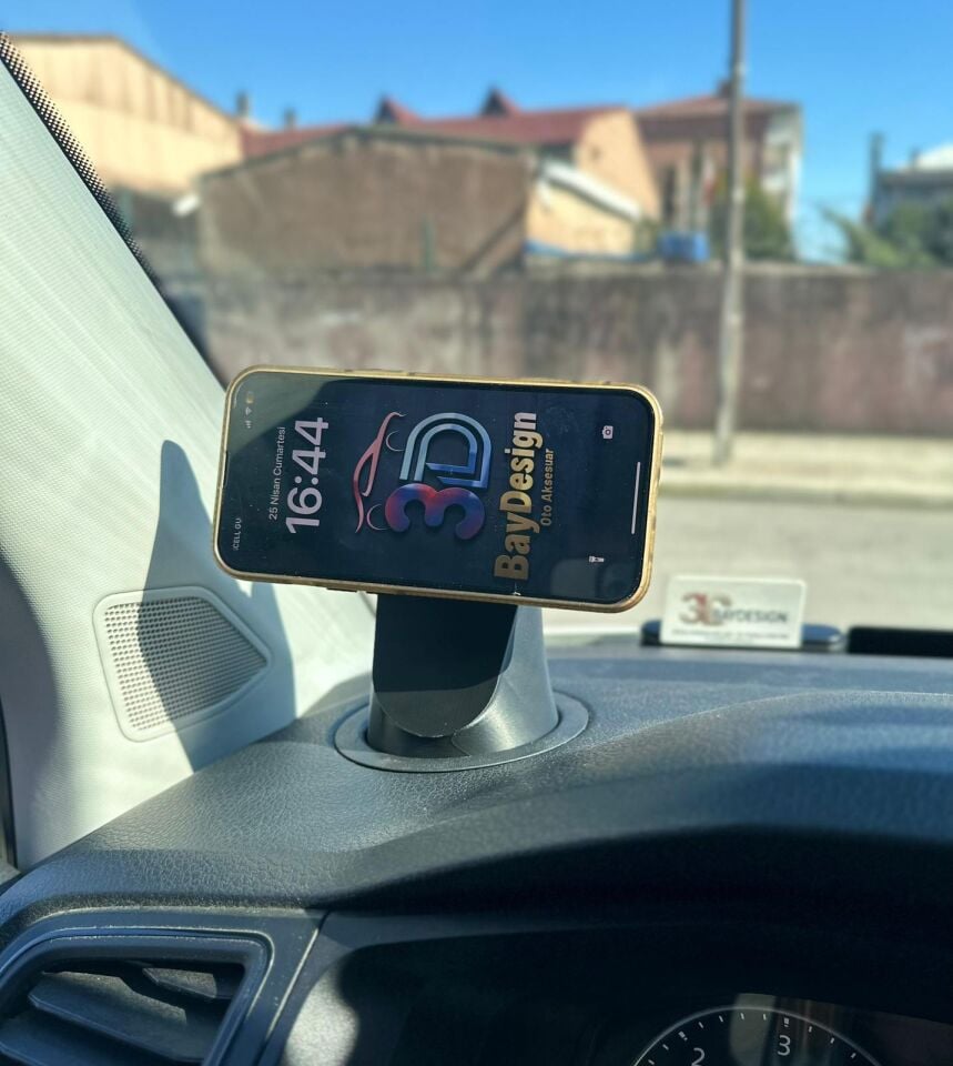 Volkswagen Transporter T6 ve T6.1 (Makkajlı) Kasa İçin MagSafe Telefon Tutucu