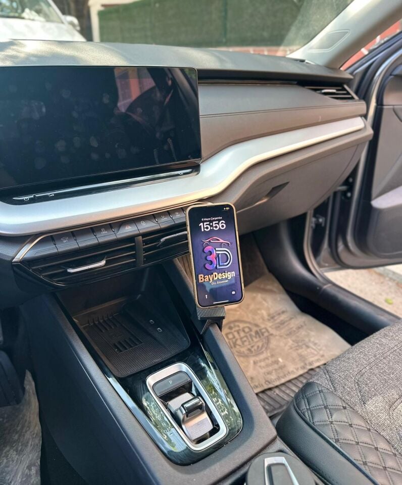 Skoda Octavia Magsafe Telefon Tutucu (2020 model sonrası için)