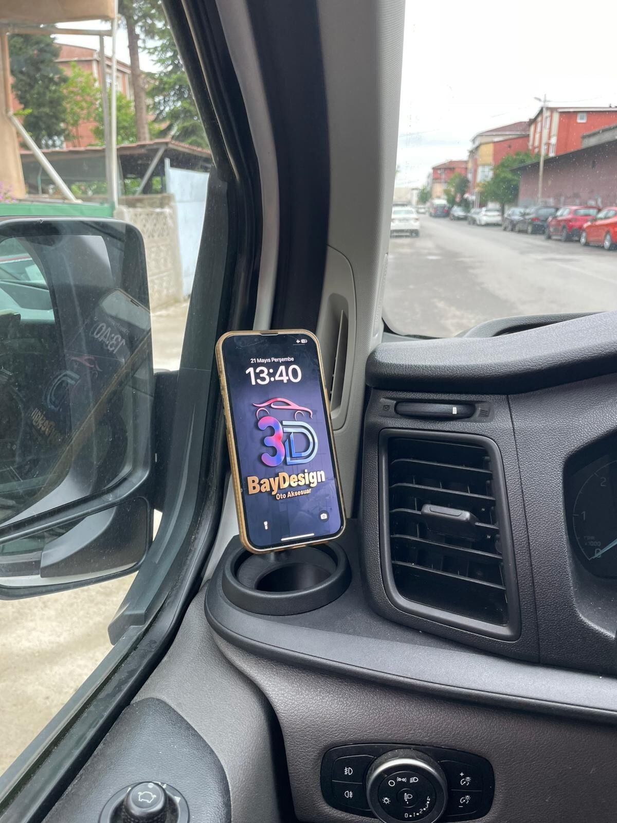Ford Transit Custom (2012-2023) Magsafe Telefon Tutucu