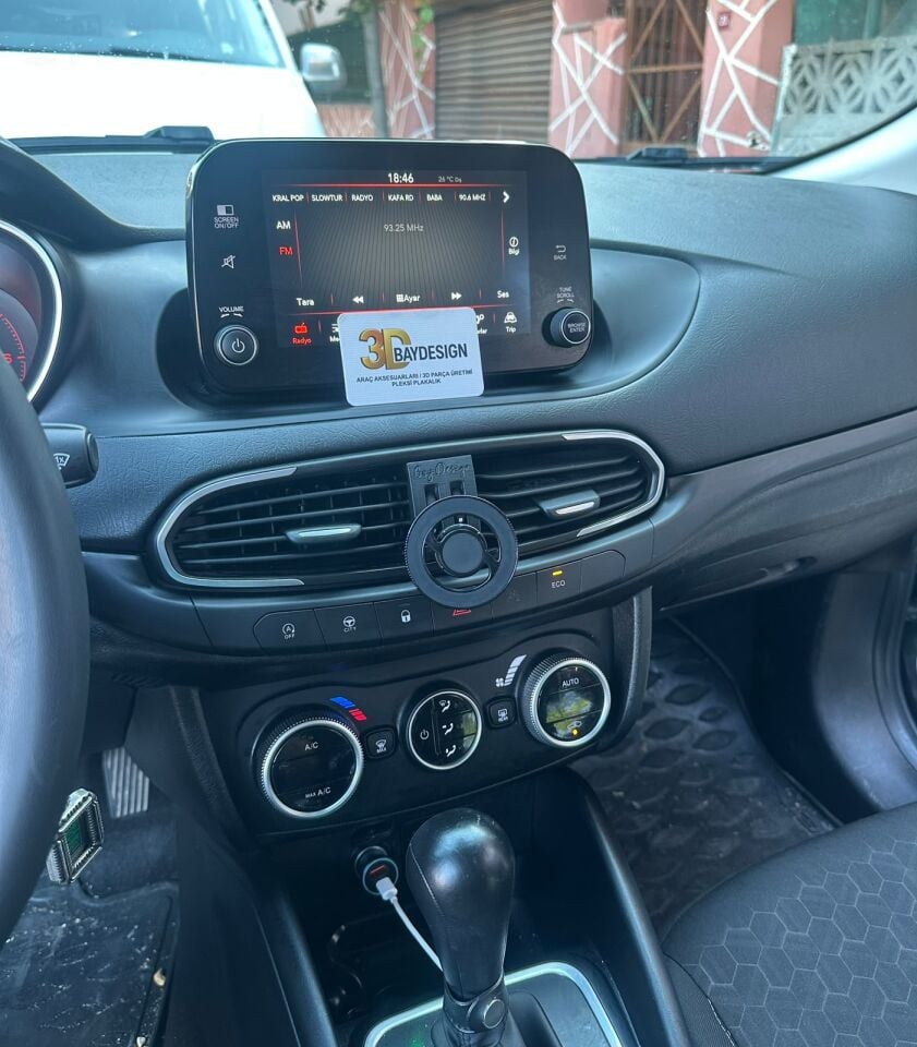 Fiat Egea Magsafe Telefon Tutucu (Tüm Egea Araç Modellerine Uyumludur)