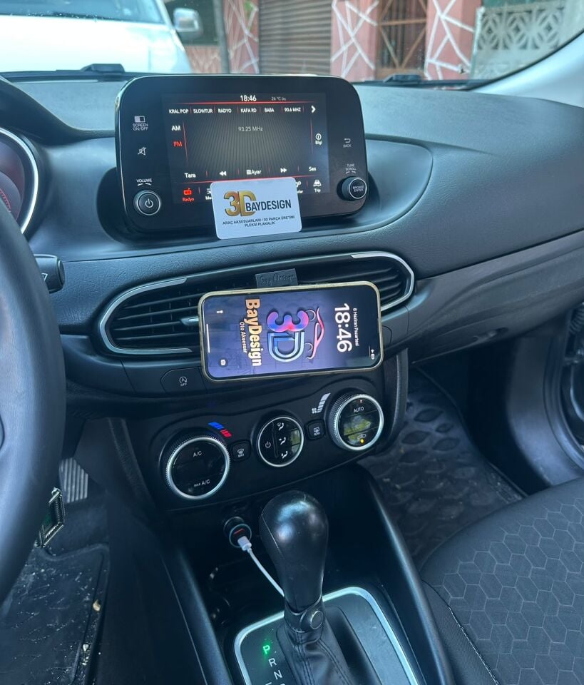 Fiat Egea Magsafe Telefon Tutucu (Tüm Egea Araç Modellerine Uyumludur)