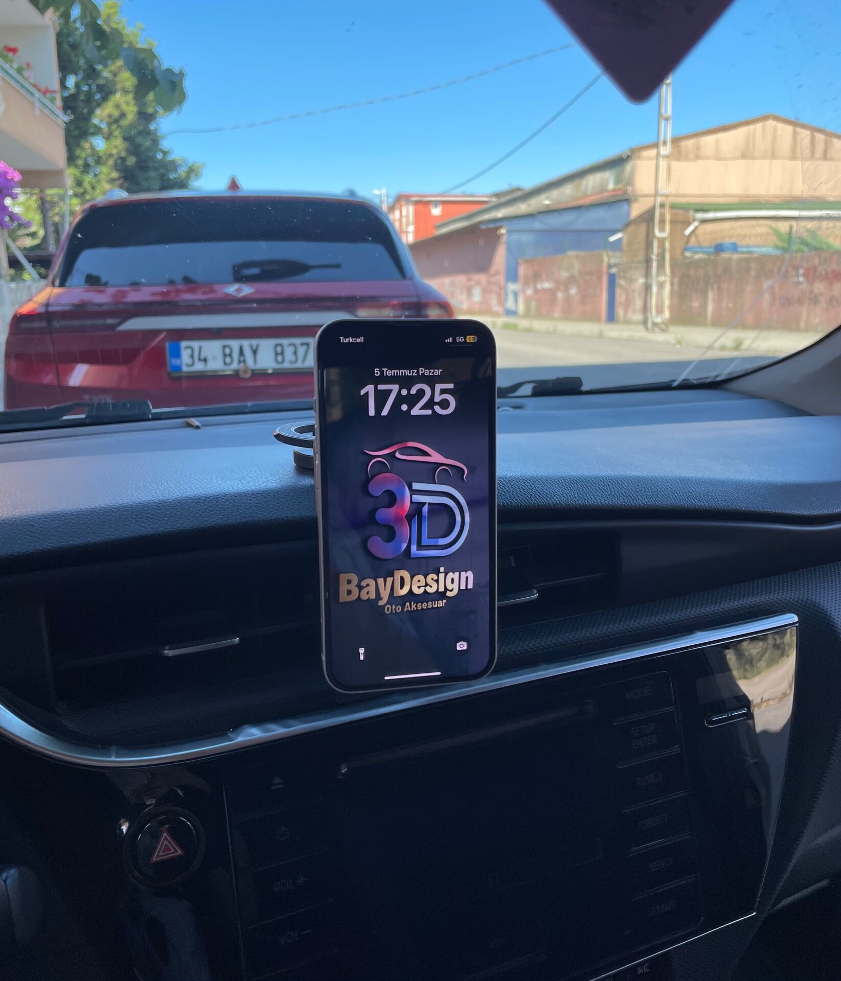 Toyota Auris (2016-2018) Magsafe Telefon Tutucu