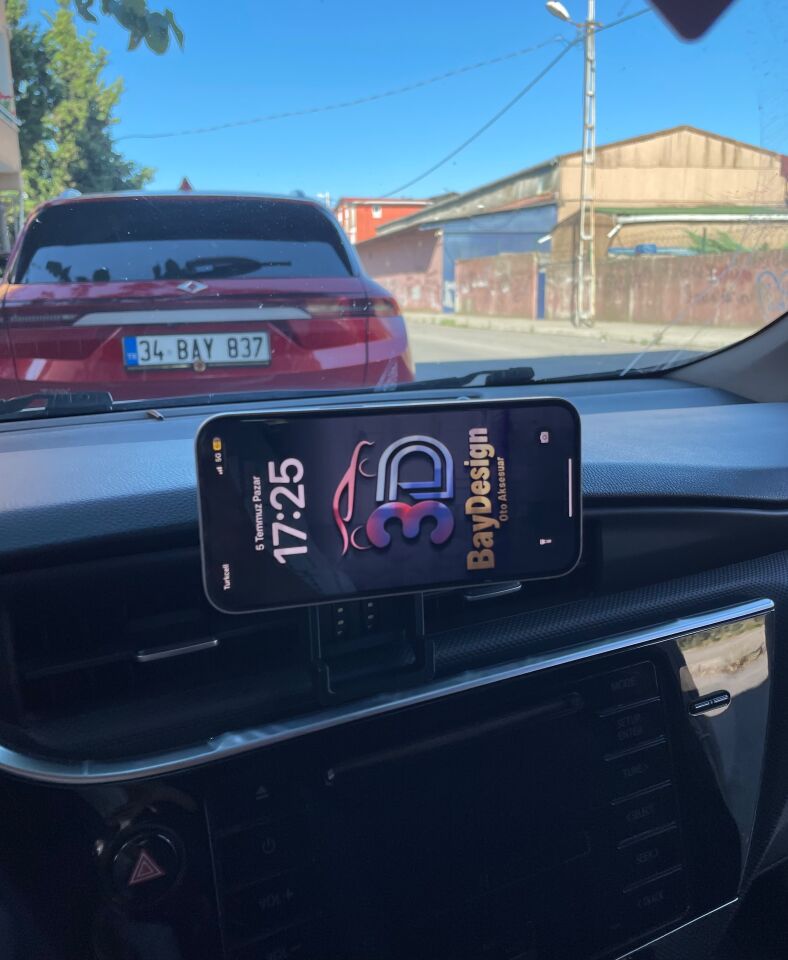Toyota Auris (2016-2018) Magsafe Telefon Tutucu