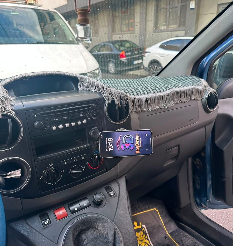 Peugeot Partner Tepe Citröen Berlingo Magsafe Telefon Tutucu (2008-2018)