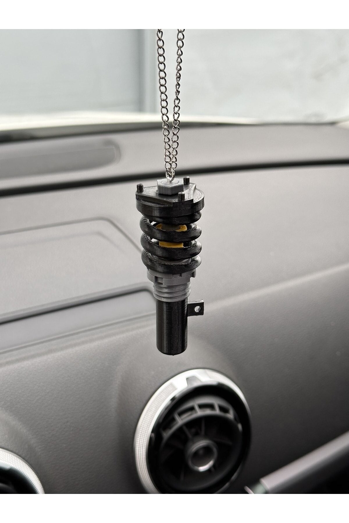 Coil Amortisör Ayna Süsü(siyah )