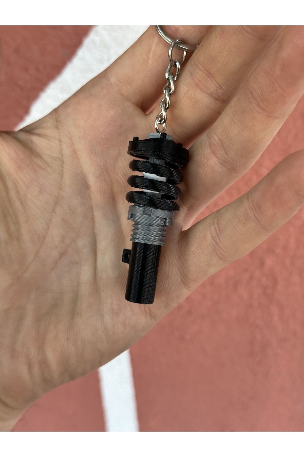 Coil Over Anahtarlık (siyah)