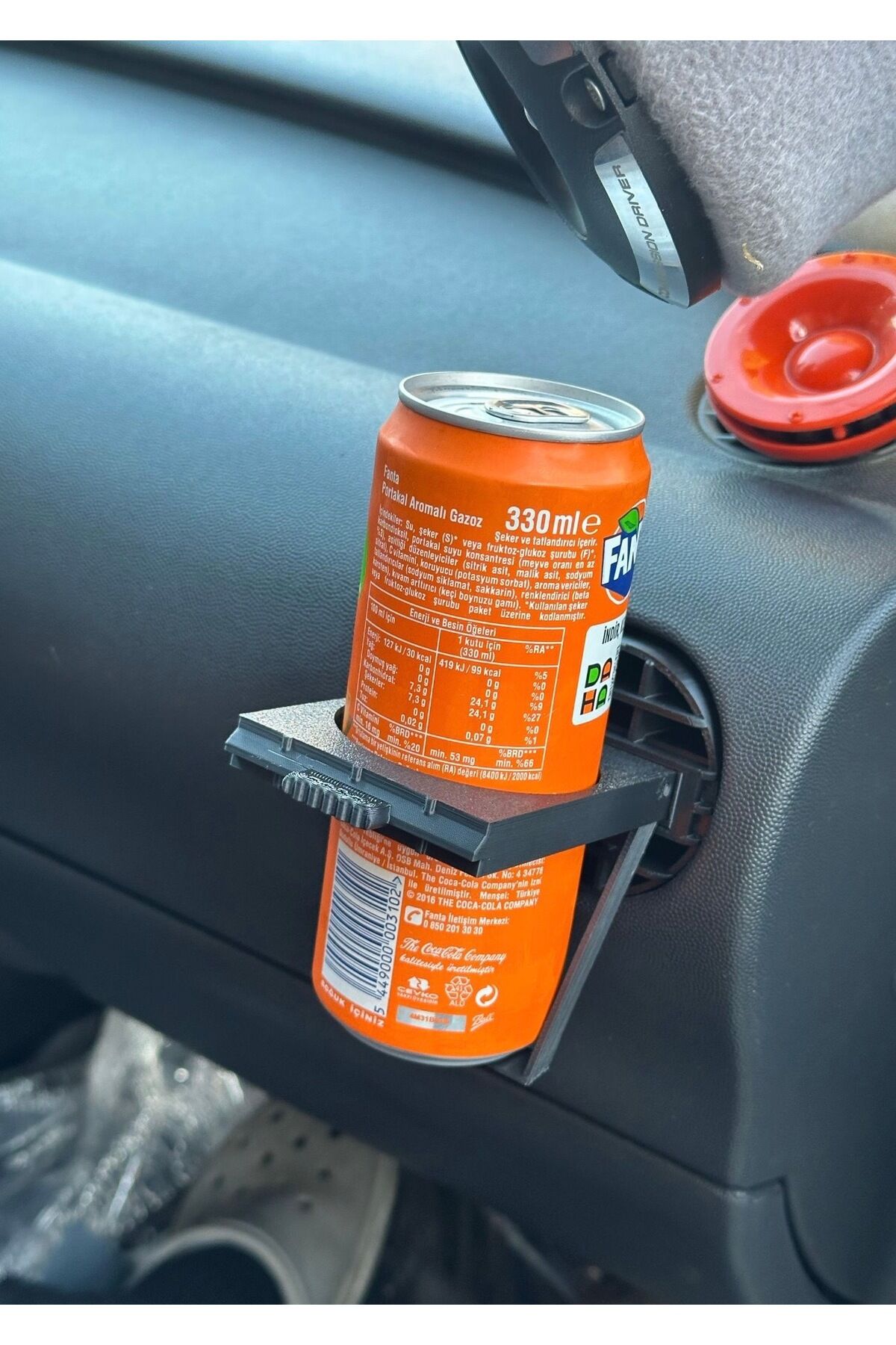 Opel Corsa-Combo C  Sağ Sol Difüzör Slim Bardak Tutucu (2Adet) Tek Ebat