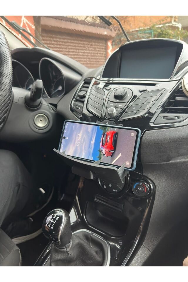 Fiesta Teyp Altı Çekmece Gözü Ve Telefon Tutaçagı (2009-2017) Modeller Arası Uyumludur