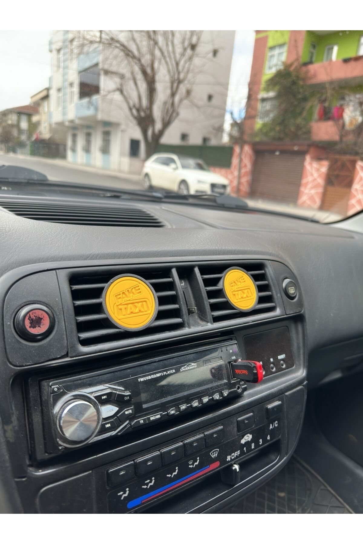 Fake Taxi 1996-2001 Honda Uyumlu Civic Amlemli Kalorifer Izgarası