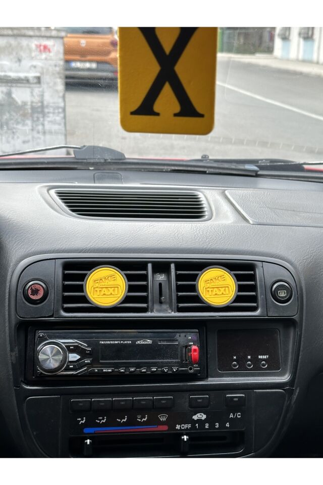 Fake Taxi 1996-2001 Honda Uyumlu Civic Amlemli Kalorifer Izgarası