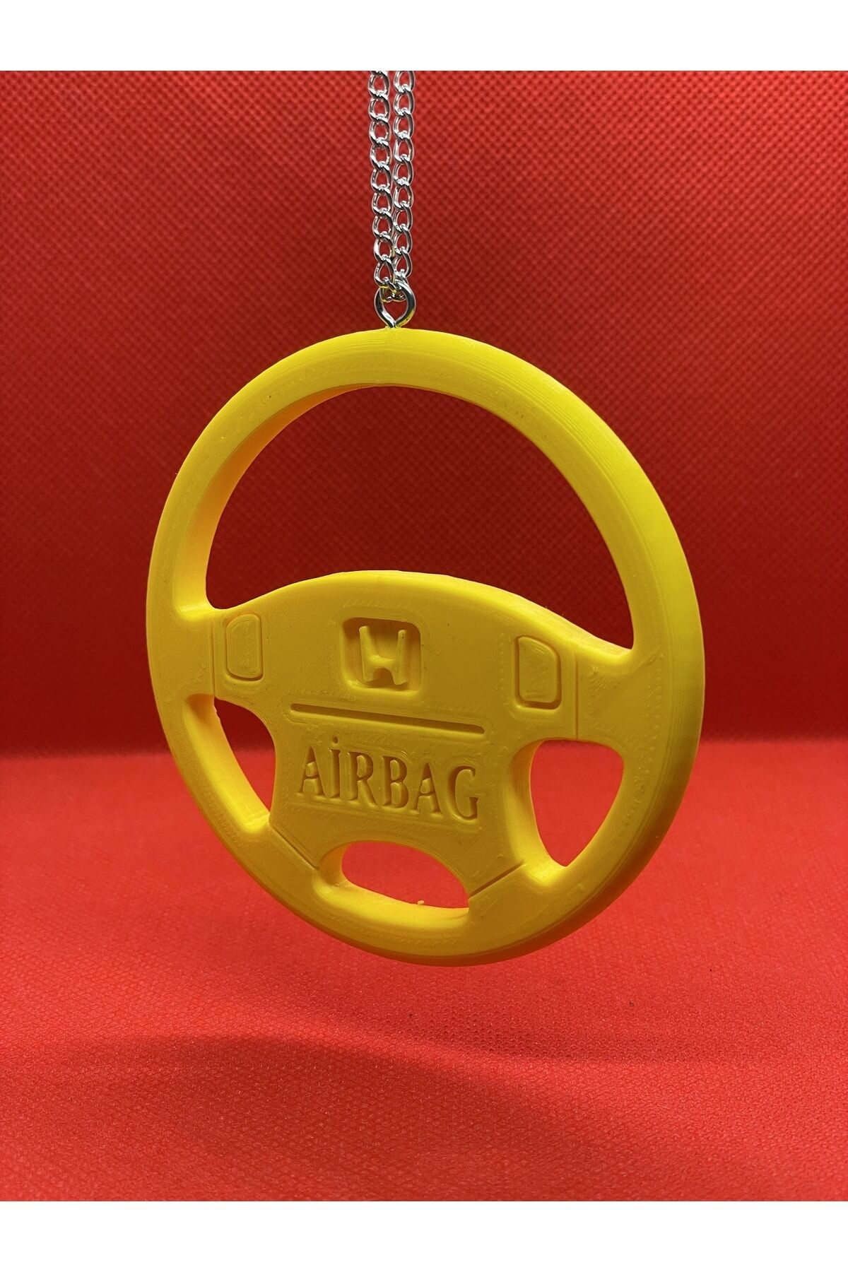 Honda Civic Güvenlik Paket Direksiyon Ayna Süsü(sarı)