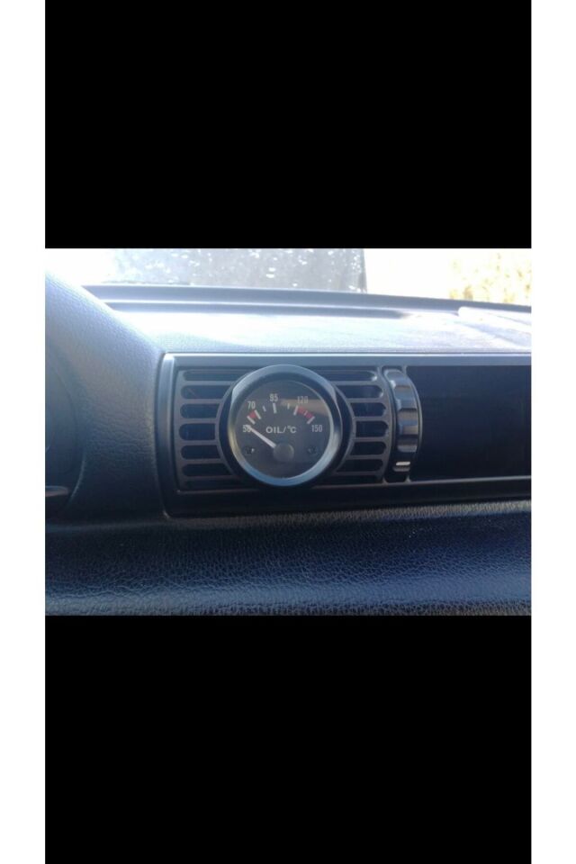 Bmw E30 Kalorifer Izgarası Turbo Ve Air Süspansiyon Saati Pod’u