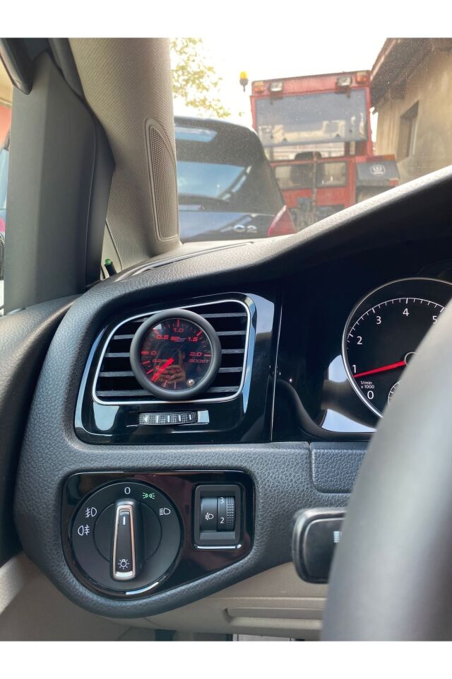 Volkswagen Golf Mk7 Uyumlu Kalorifer Izgarası Turbo Ve Air Süspansiyon Saati Pod’u