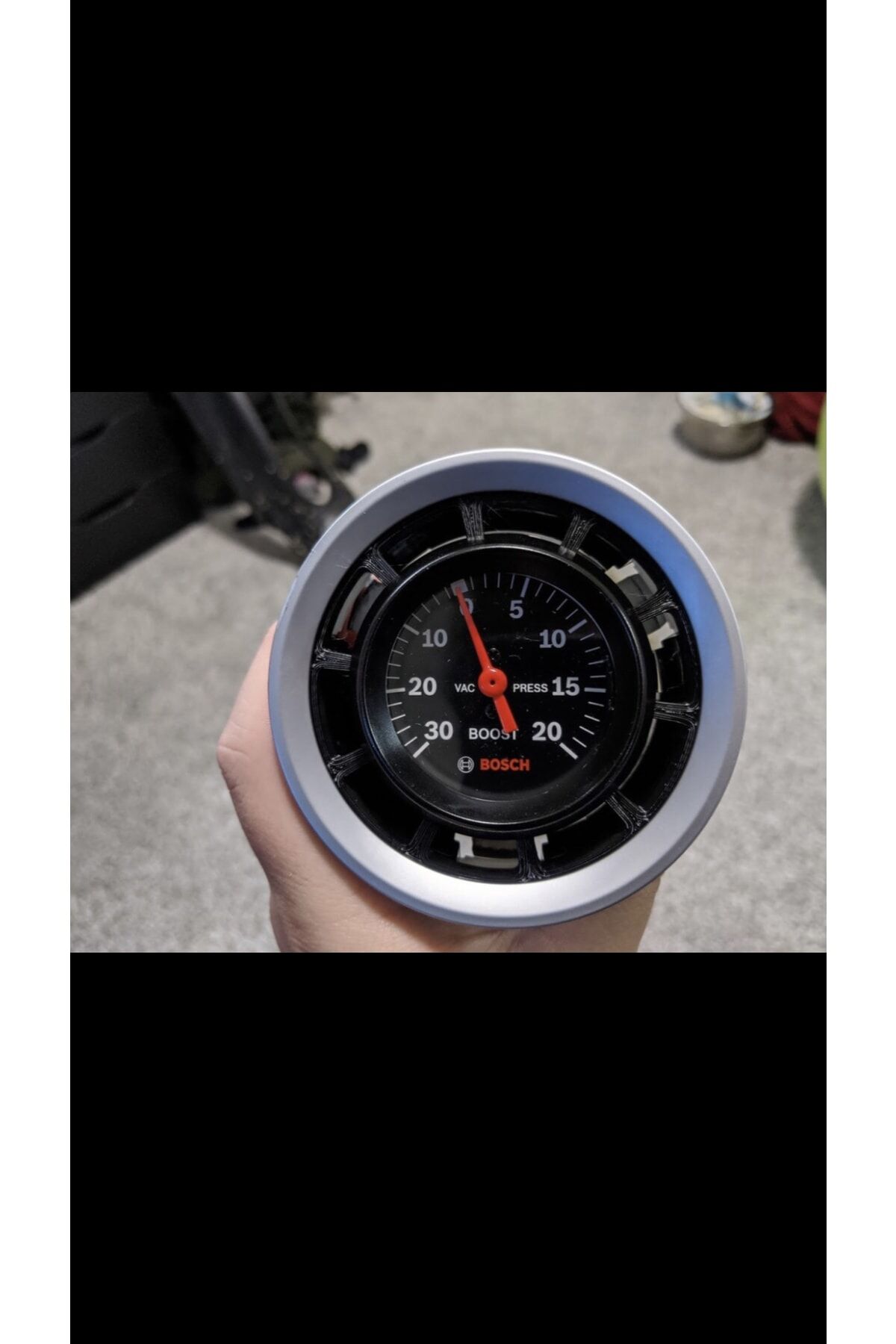 Ford Fiesta 2009-2016 Kalorifer Izgarası Turbo Ve Air Süspansiyon Saati Pod’u