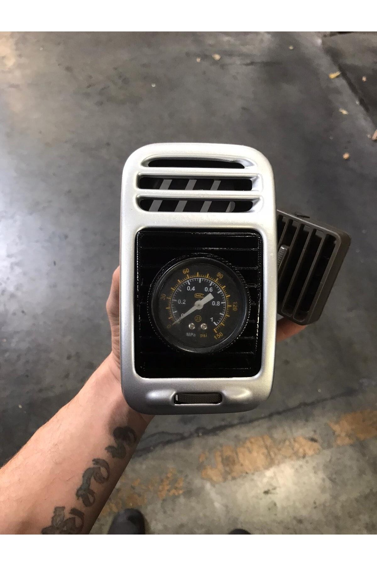 Honda Civic Vtec 2 Kalorifer Izgarası Turbo Ve Air Süspansiyon Saati Pod’u