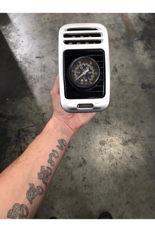 Honda Civic Vtec 2 Kalorifer Izgarası Turbo Ve Air Süspansiyon Saati Pod’u