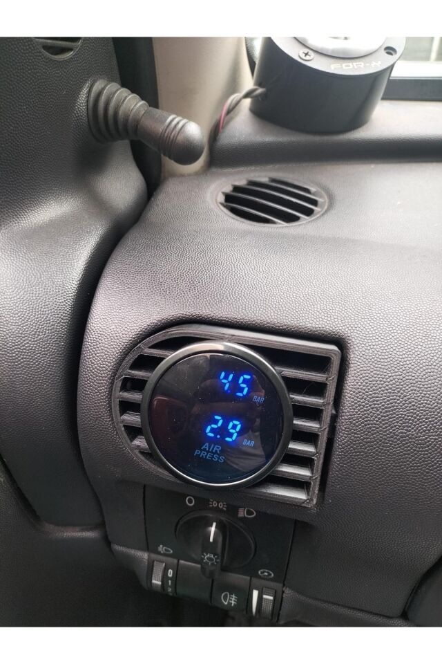 Opel Corsa C Kalorifer Izgarası Turbo Ve Air Süspansiyon Saati Pod’u