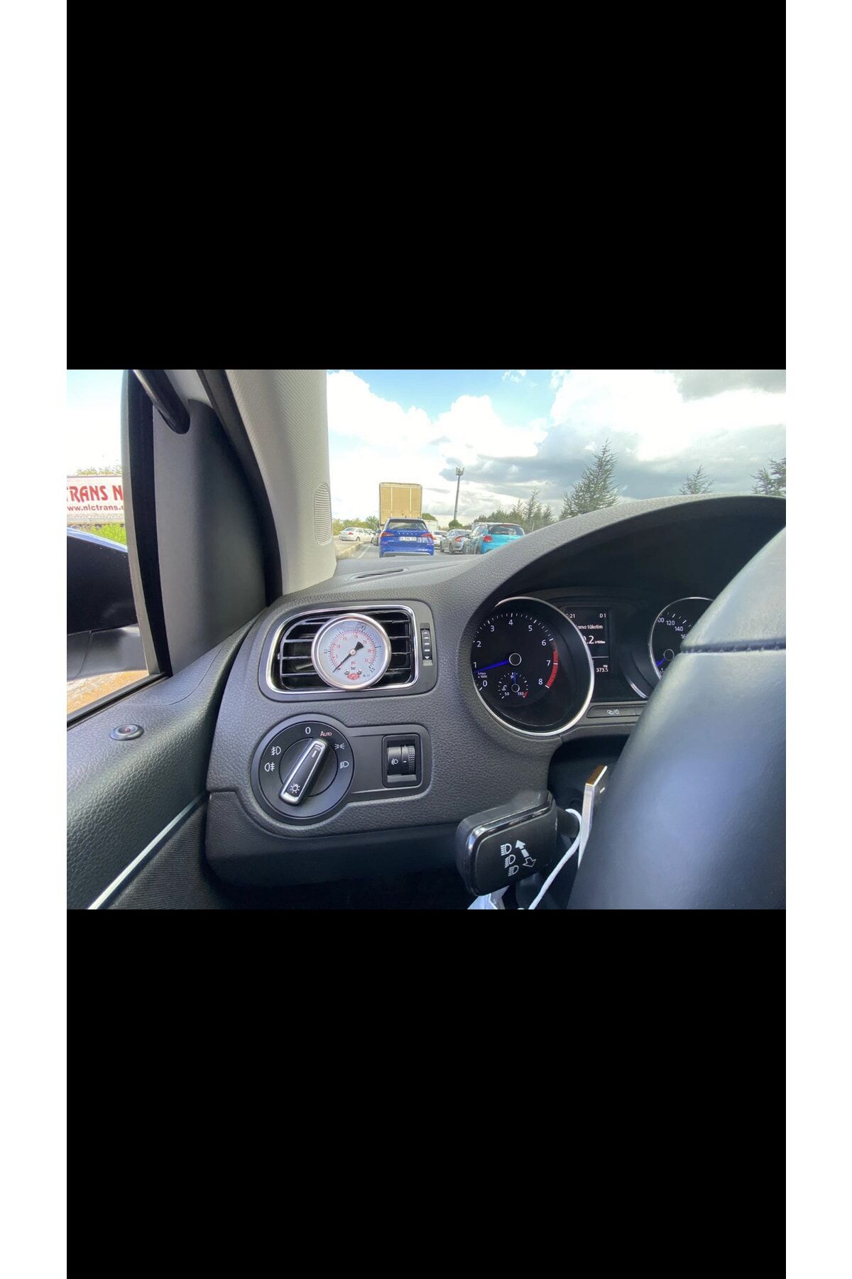 Volkswagen Mk5 Polo Kalorifer Izgarası Turbo Ve Air Süspansiyon Saati Pod’u