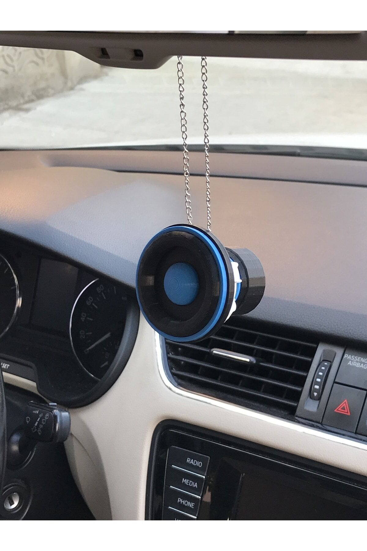 Subwoofer Ayna Süsü (mavi)