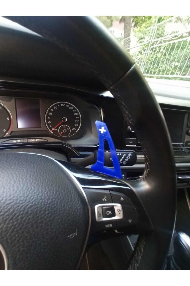Volkswagen Golf 7 F1 Kulakçık Pedal Shift Mavi Pleksi FS
