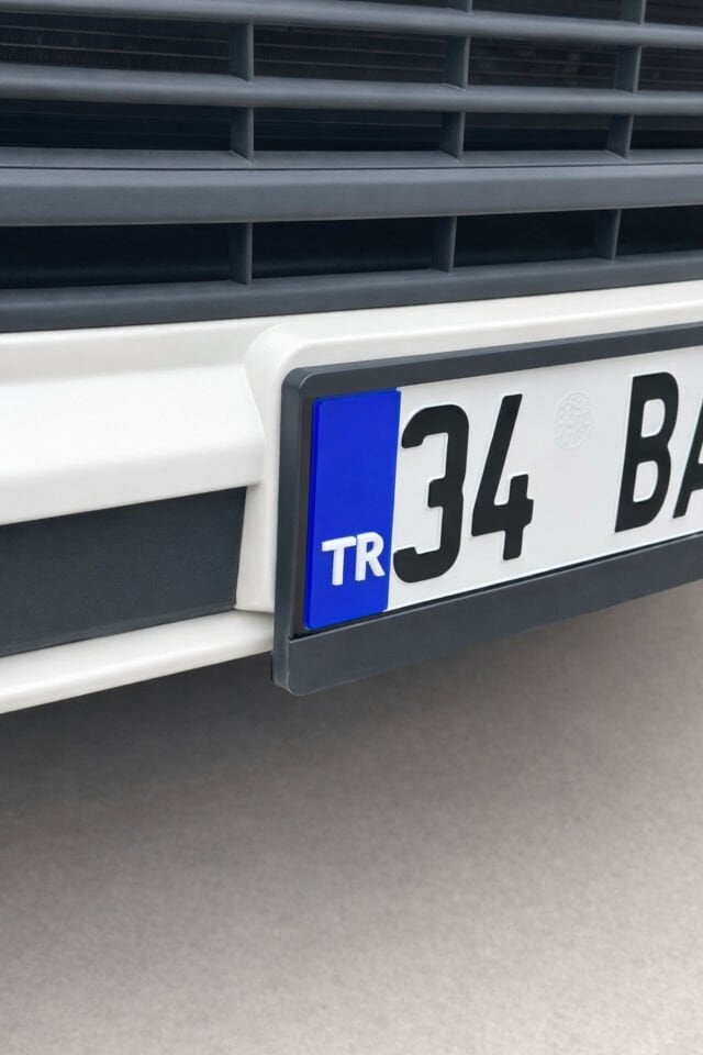 Orjinal Mavi Tr Parlak Pleksi (2 Adet Arkasında Cift taraflı bant mevcut)