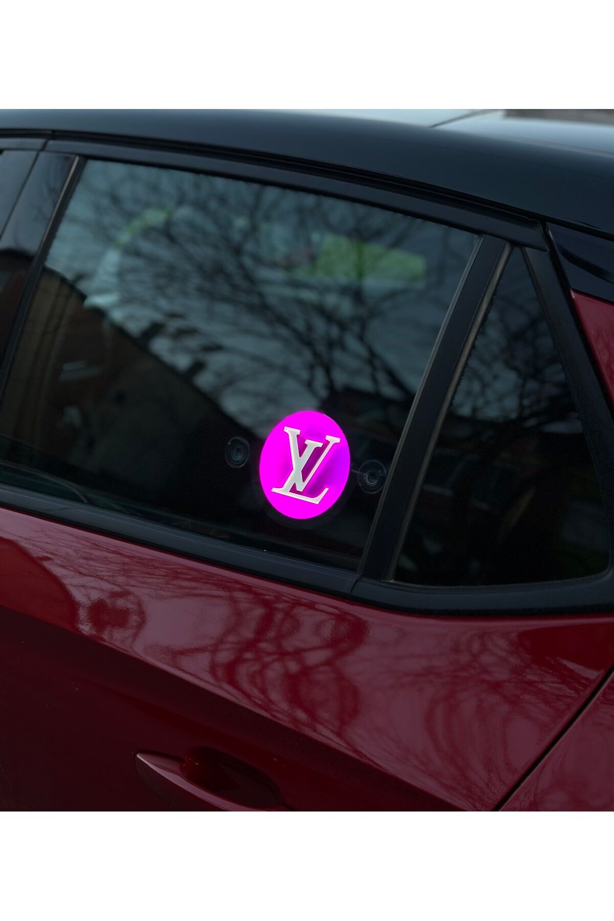 YENİ TİP CAM PROJEKTÖR HELPHOS VANTUZLU LV (Mor-BEYAZ)