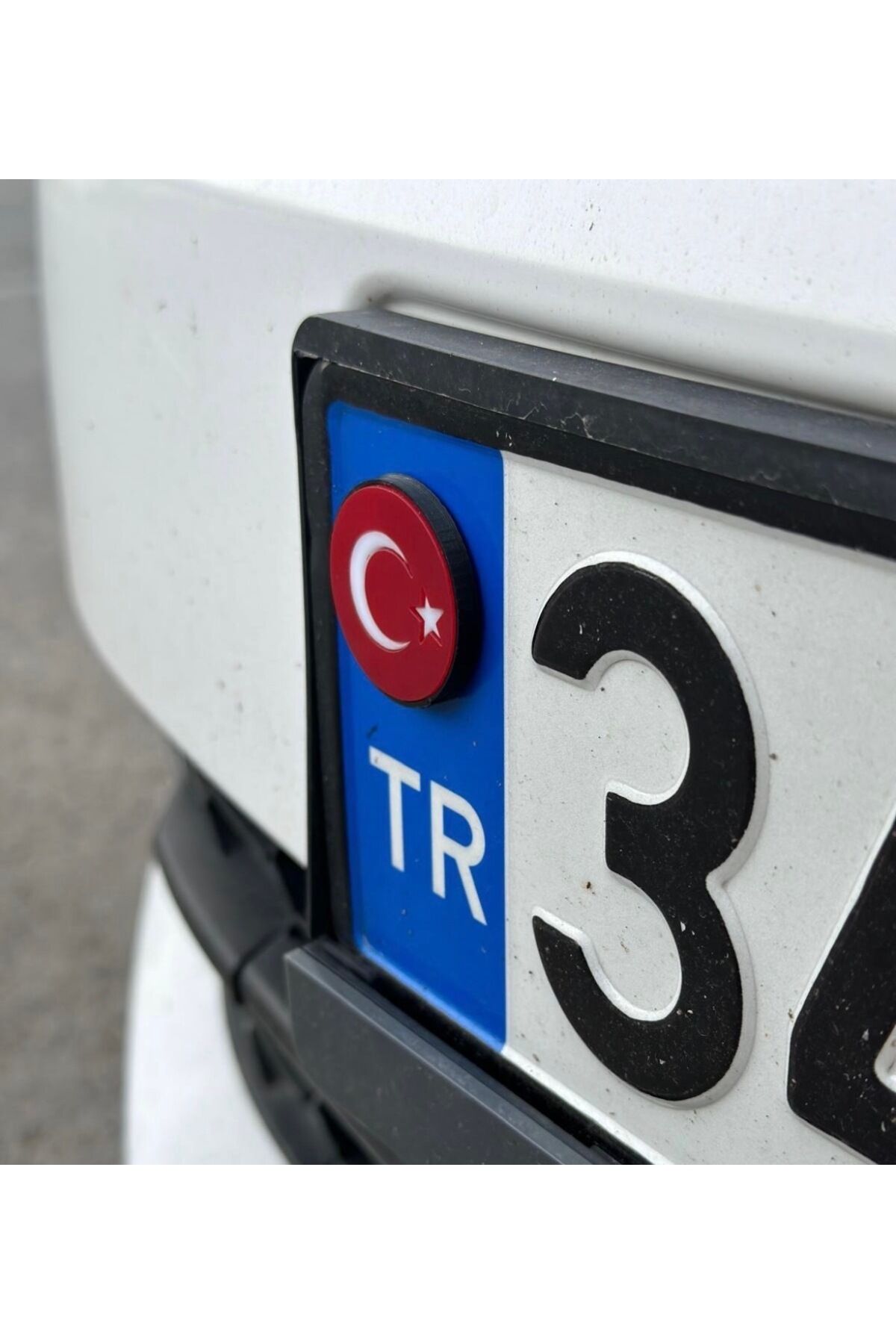 Kabartma Pleksi türk bayrağı ( 2adet )